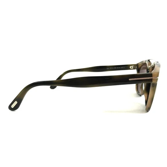 Tom Ford Sunglasses Holt TF516 55E Brown Tortoise Frames with Brown Lenses 54 mm
